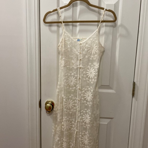 Free People Dresses & Skirts - Free people lace dress good as a cover dress size small